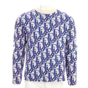 Dior Monogram Logo Crewneck Sweater